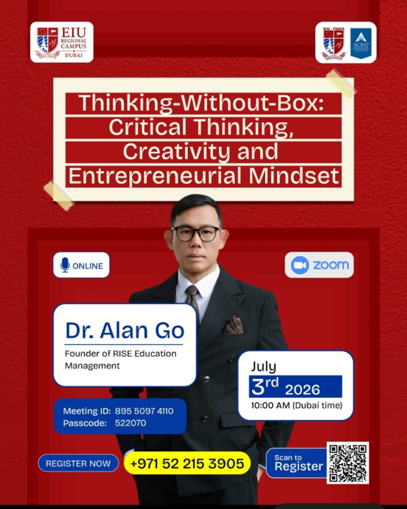 Dr. Alan Go — webinar: Thinking Without Box